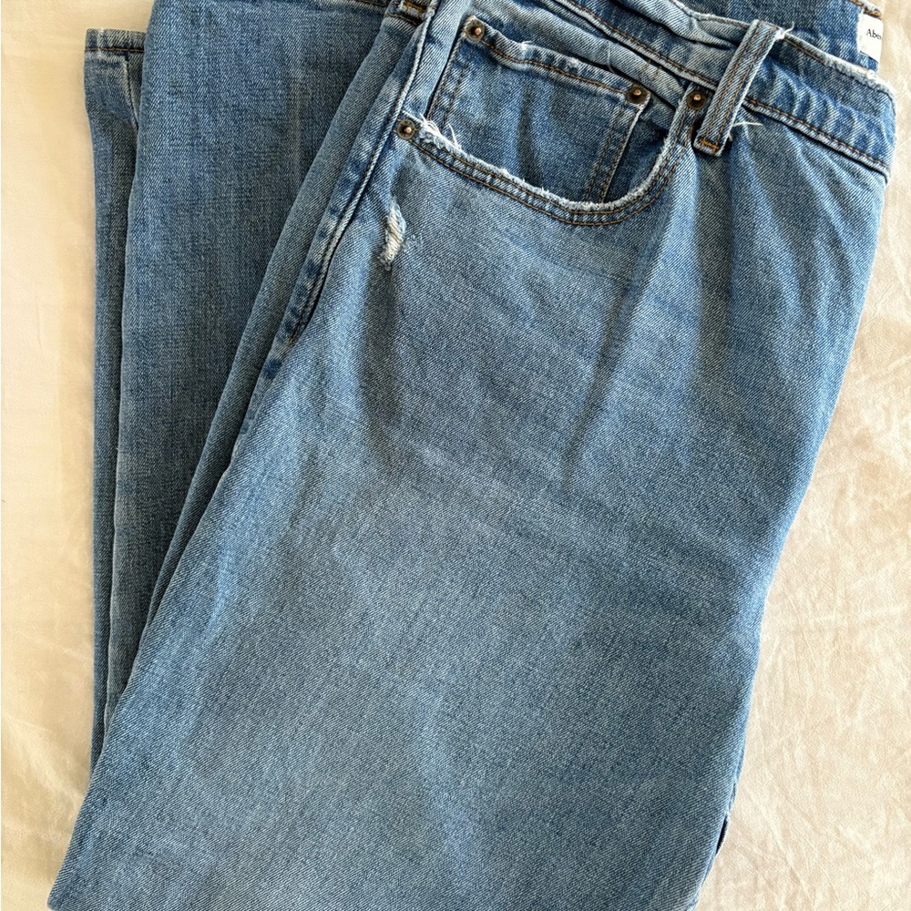 Abercrombie & Fitch Blue Straight Jeans Classic Style